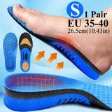 Noxwear - Premium Orthotic Gel Insoles Orthopedic Flat Foot Health Sole Pad For Shoes Insert Arch Support Pad For Plantar fasciitis Unisex