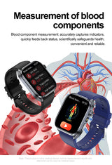 Noxwear - 2025 New Accurate ECG Smart Watch Heart Health Analysis Blood analysis Blood Lipid Blood Pressure BT call Smart Watches For Men