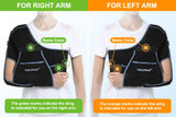 Noxwear - VELPEAU Shoulder Sling Breathable for Rotator Cuff Tear, Arm Fracture and Dislocation, Shoulder Immobilizer for Sleeping