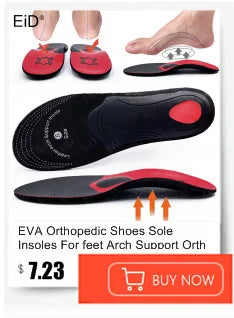 Noxwear - Premium Orthotic Gel Insoles Orthopedic Flat Foot Health Sole Pad For Shoes Insert Arch Support Pad For Plantar fasciitis Unisex