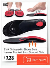 Noxwear - Premium Orthotic Gel Insoles Orthopedic Flat Foot Health Sole Pad For Shoes Insert Arch Support Pad For Plantar fasciitis Unisex