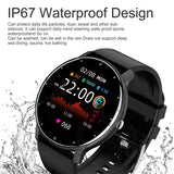 Noxwear - LIGE Smart Watch Women Men Full Touch Screen Bluetooth Call Smartwatch Waterproof Sports Fitness Tracker Watches for Android iOS