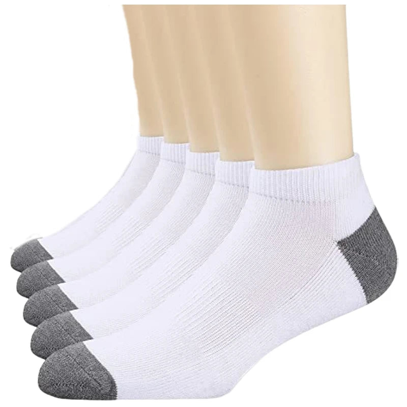 Noxwear - 10/5/3pairs Breathable Con Sports Stockings Men Bamboo Fiber Autumn and Winter Men Socks Sweat Absorption Deodorant.