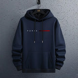 Noxwear - Paris Fashion Hoodies for Men All Season Daily Casual Sports Hooded Sweatshirts 2025 Male Home Outdoor Comfort Fashion Pullover