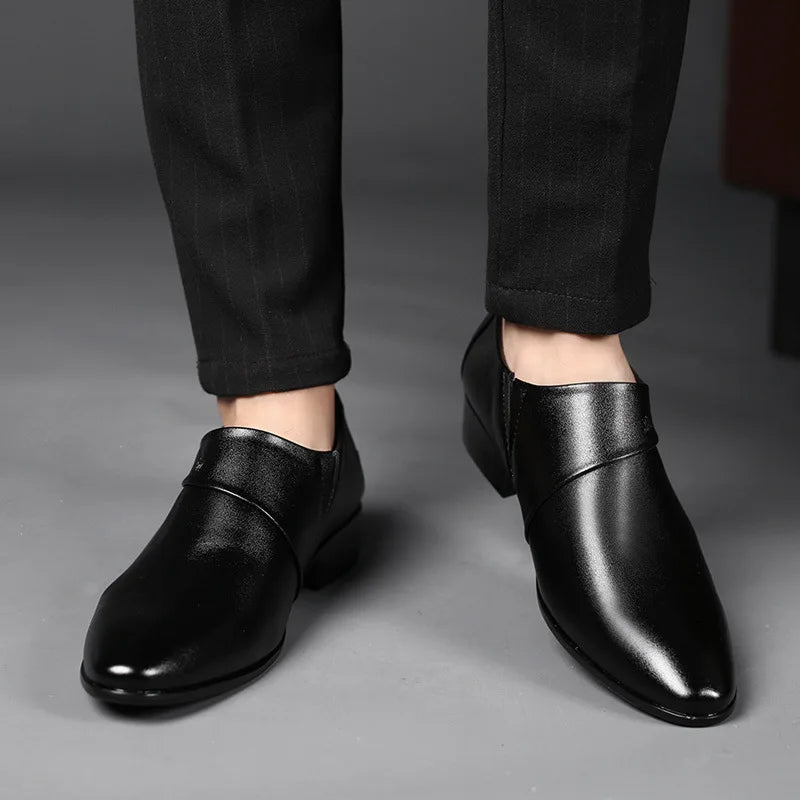Noxwear - Oxfords Leather Shoes for Men Luxury Big Size 38-50 Men Dress Shoes