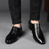 Noxwear - Oxfords Leather Shoes for Men Luxury Big Size 38-50 Men Dress Shoes