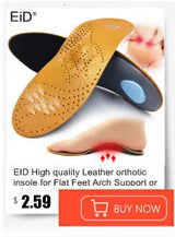 Noxwear - Premium Orthotic Gel Insoles Orthopedic Flat Foot Health Sole Pad For Shoes Insert Arch Support Pad For Plantar fasciitis Unisex