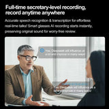 Noxwear - New 800W Camera AI Glasses Men Color-Changing Smart Translation Glasses Photo Video Recording Waterproof Call Smart Sunglasses