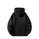 Noxwear - Men's Casual Thicken Hoodies Autumn Winter Long Sleeve Pullover Fashion Loose Solid Color Sweatshirt Spring Warm Outdoor Hoody