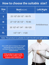 Noxwear - VELPEAU Shoulder Sling Breathable for Rotator Cuff Tear, Arm Fracture and Dislocation, Shoulder Immobilizer for Sleeping