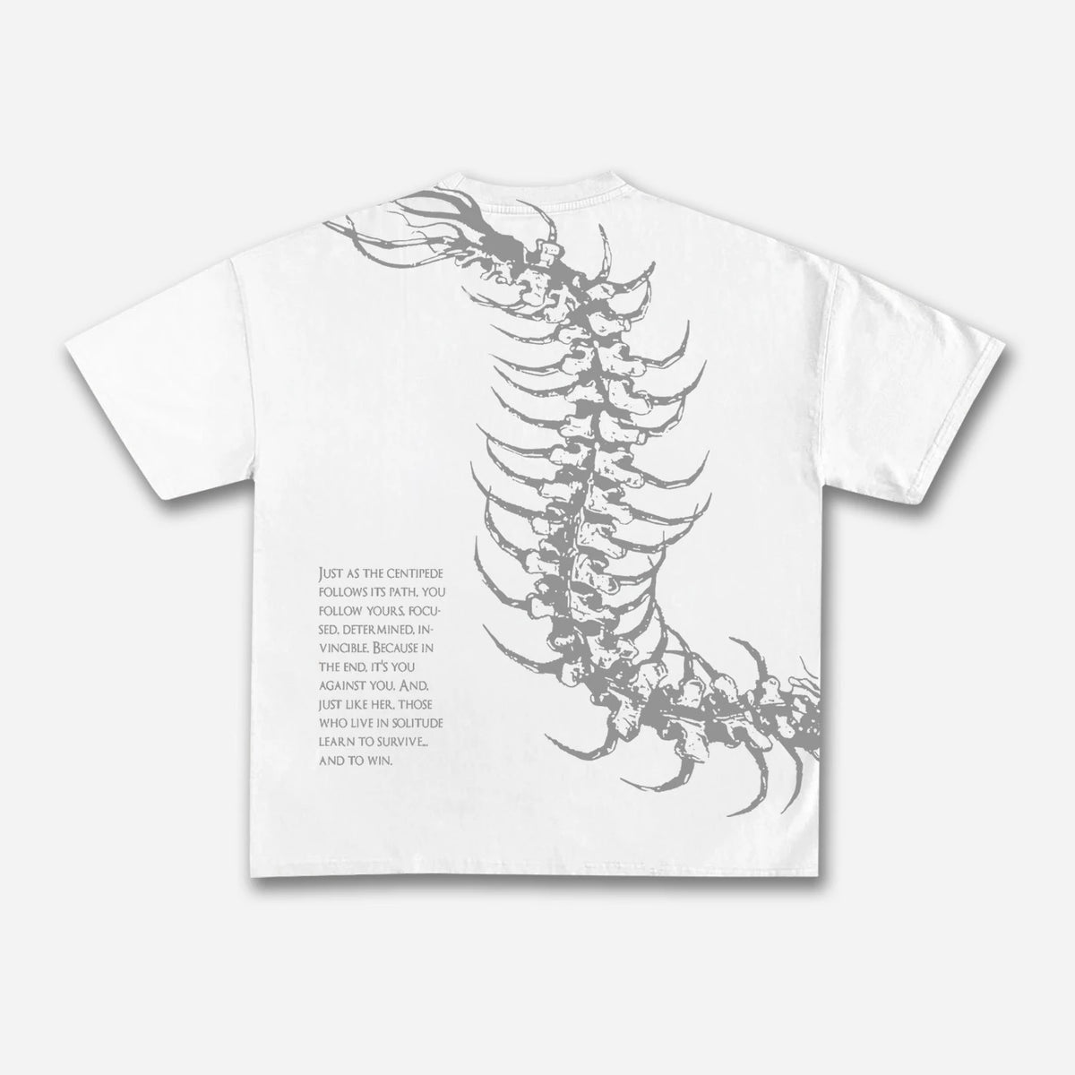 Noxwear - Dark Centipede Skeletal Tee