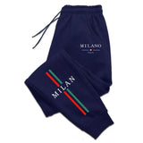 Noxwear - Hot Sale Milan City Printed Jogger Pants High Quality Men's Autumn Winter Casual Sports Sweatpants Outdoor Running Wear