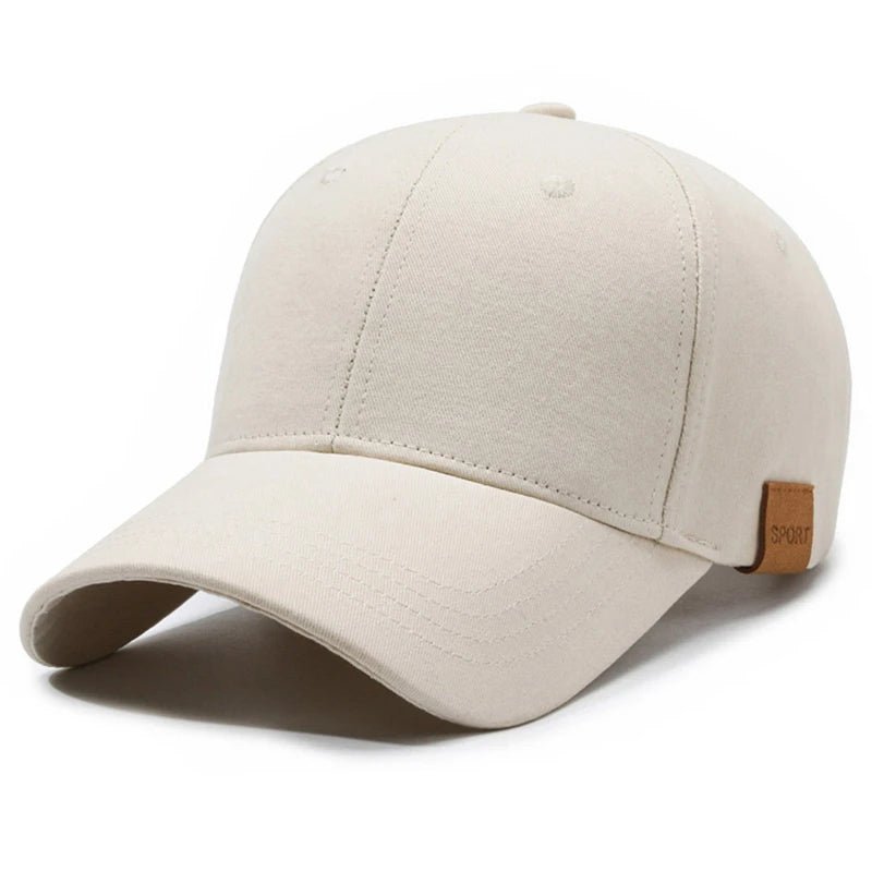 Noxwear-Dry Quickly Sun Cap Woman Outdoors Casual Sport Hat Men Big Size Baseball Cap 60-65cm Adjustable Sun Visor Cap Peaked Cap