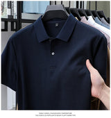 Noxwear - Men's 100% Cotton Polo Shirt - Summer Casual Breathable Tee,19 Colors,Ideal for Golf and Sports,Business Casual,Silk-Like Finish