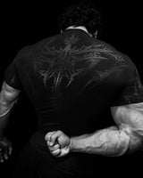 Noxwear - GYM T-shirt Men's Dark Gothic Print Muscle Tee  High Elasticity And Quick Drying Exercise For Bodybuilding Training 2025 Summer