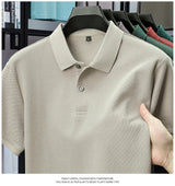 Noxwear - Men's 100% Cotton Polo Shirt - Summer Casual Breathable Tee,19 Colors,Ideal for Golf and Sports,Business Casual,Silk-Like Finish