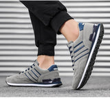 Noxwear - Artificial Leather Men Causal Shoes Male Spring Men Casual Light Shoes Sneakers Lac-up Flats Breathable Outdoors Sapato