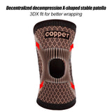 Noxwear - Copper Knee Brace for Arthritis Pain & Support-Copper Knee Sleeve for knee pain Compression sleeve for Sports,Knee Pain Relief
