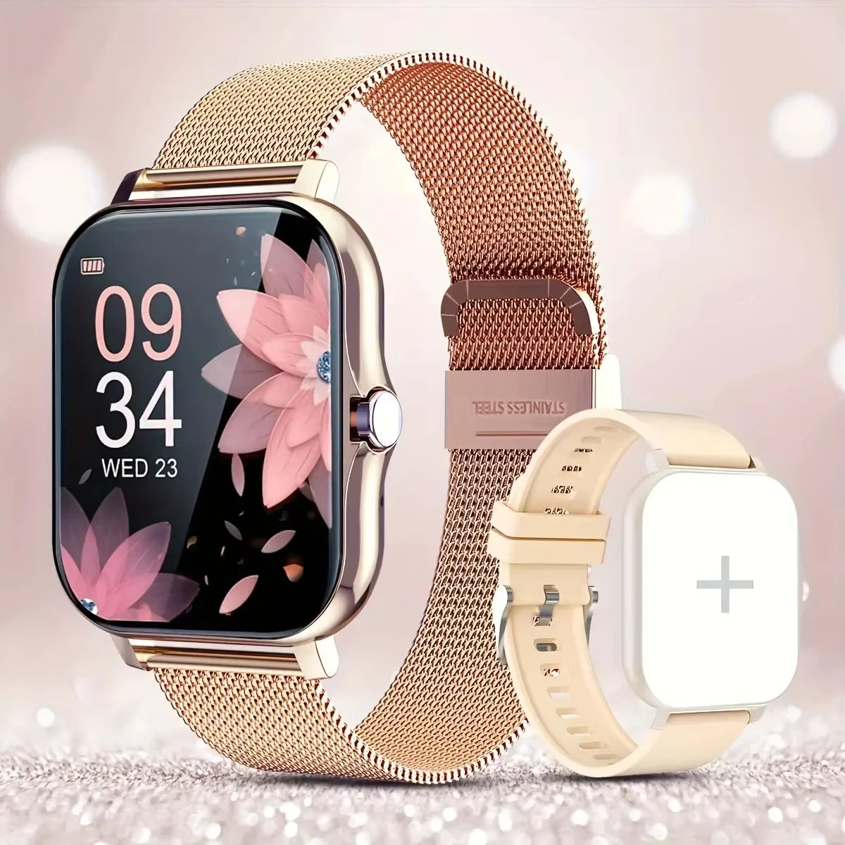 Noxwear - KESHUYOU New Bluetooth Call Smart Watch Information Push Men Women Health Monitoring Watch Pedometer Smart Watch For Android IOS