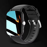 Noxwear - New Smart Watch 2.01 Inch HD Display Answer Make Call Message Preview Sport Modes smartwatch DIY Dial Weather Forecast Men Women
