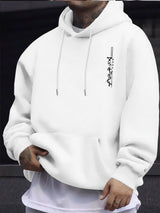 Nowear - Minimalist Japan Text Men Women Pullover Hoodie Street Harajuku Y2K Retro Trendy Sport Loose Autumn Winter Longsleeve Sweatshirt