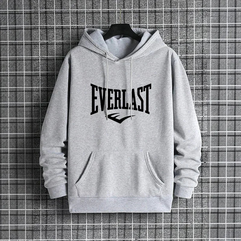 Noxwear - Men's Hoodie Autumn Winter High Grade Warm Sweatshirt Male Daily Casual Fashion Pullover Outdoor Gym Fitness Sporty Hooded Coats