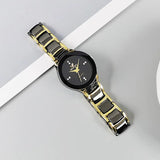 Noxwear - hot sale black dial steel quartz men business watch