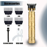 Noxwear - T9 Professional Hair Clipper/Accessories for Men | USB Fast Charging | Beard/Body/Hair Trimmer | Precision Electric Shaver