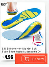 Noxwear - Premium Orthotic Gel Insoles Orthopedic Flat Foot Health Sole Pad For Shoes Insert Arch Support Pad For Plantar fasciitis Unisex